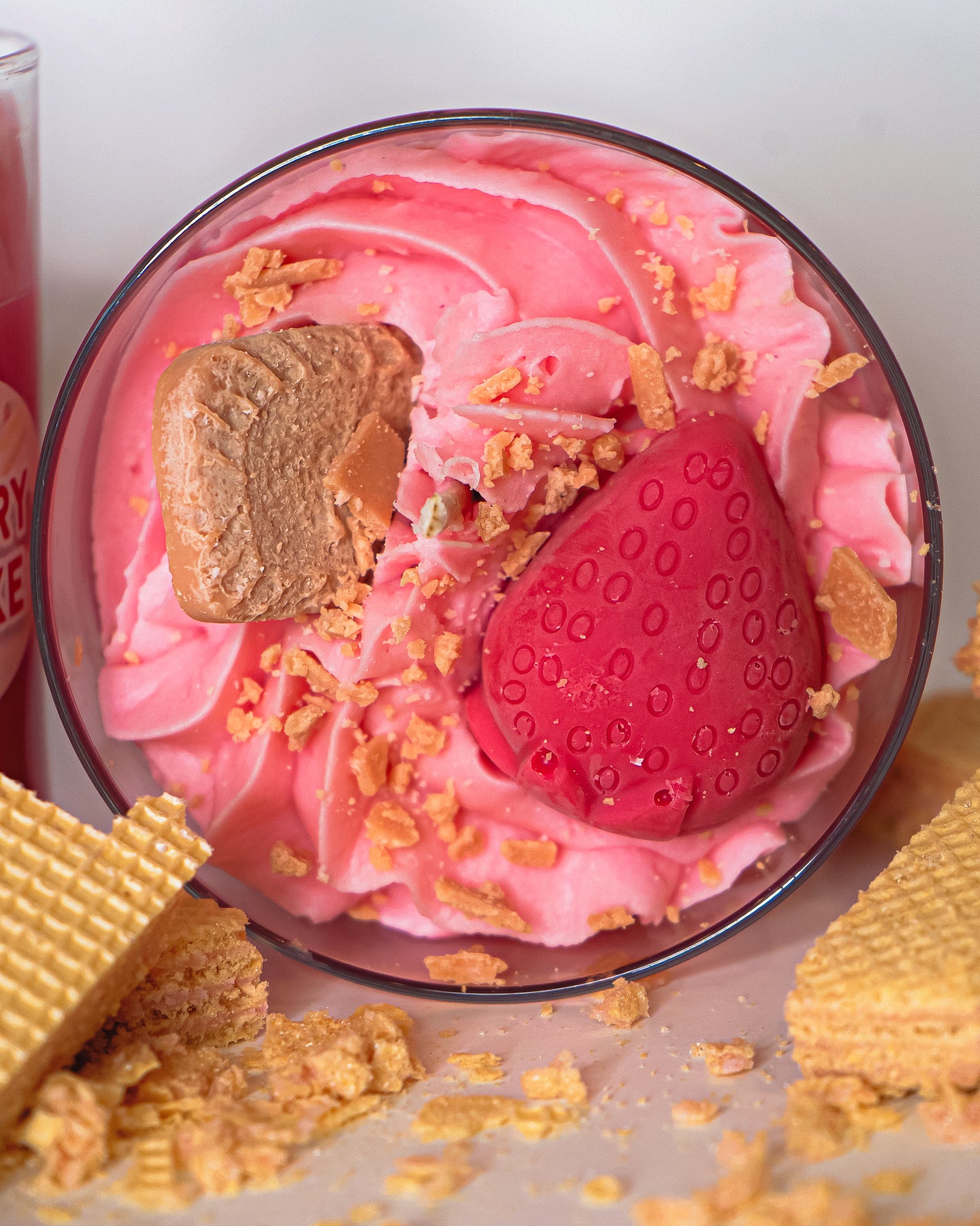 Strawberry Shortcake Candle