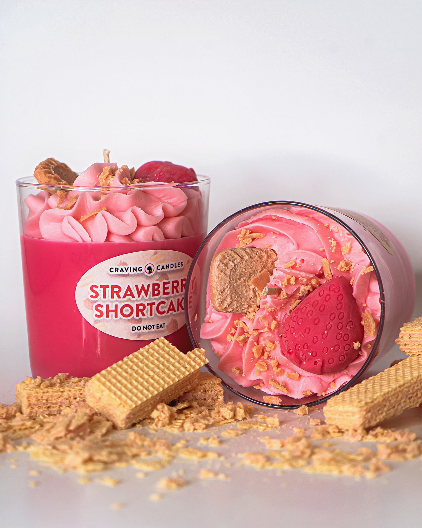Strawberry Shortcake Candle