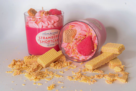Strawberry Shortcake Candle